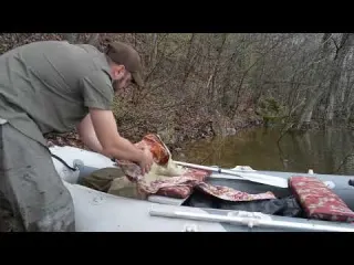 Arriving by Boat to My Flooded Cabin 24 Hours in a Stone