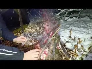 Surviving Deadly Snow with Just a Tarp Overnight Snow