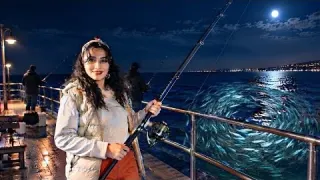 Kıyıda Balık Avı Samsun İskelesinde İlk Kez Olta Attım