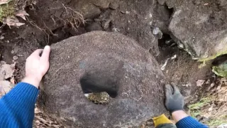 Define İşaretleri Hazine Dolu Kasayı Gösteriyor Açıyorum