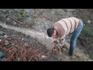 Sel İle Mücadele Köyde Yoğun Yağış Ekinlerimizi Kurtardık