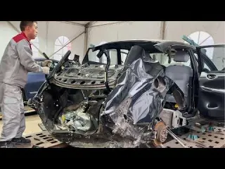Man Restores DESTROYED CAR Back to Life Full Repair Process