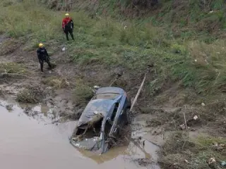 İstanbul da sele kapılan araç Cendere Deresi nden çıkarıldı