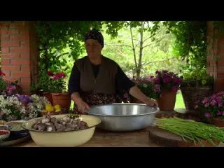 Spring s First Garlic Harvest Rustic Eggplant and Beef Kebap