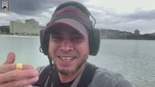 OURO PURO achado fantástico com detector de metal na praia