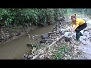 Fishing amazing Pump fishing technology catch big fish in