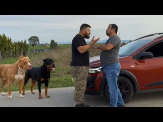 KÖPEKLERİ BURDA GEZDİRME DEDİ MEVZU ÇIKTI SONU KÖTÜ BİTTİ