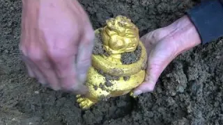 I found the golden trumpet buried by a local tyrant for a