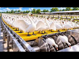 How Swan Feathers Become Royal Gowns More Luxury Feather