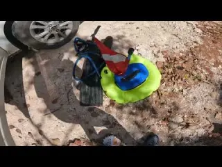 olha só quanta coisa que achei mergulhando no fundo do rio