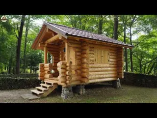How This Man Built a Wooden House Will Leave You Speechless