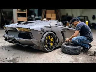 Man Builds Amazing LAMBORGHINI From Scratch in 10 Months