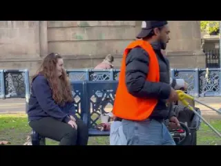 I thought their belongings were Rubbish OOPS street cleaner