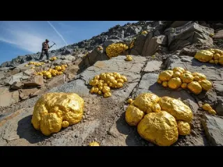 I Can t Believe This Was Real GOLD COVERED MOUNTAIN