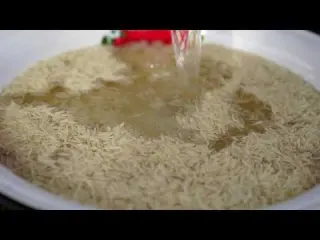 Village Style Rice Pilaf Delicious Azerbaijani Dish