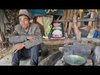Real Village Life in Nepal Traditional Water Mill Mountain