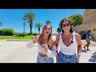 POR QUÉ HAY TANTA GENTE GUAPA AQUÍ ALGARVE con mi HERMANA