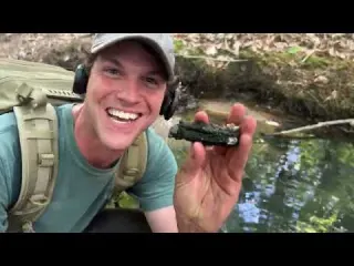 HUGE COIN Spill Found Buried in the Woods Metal Detecting