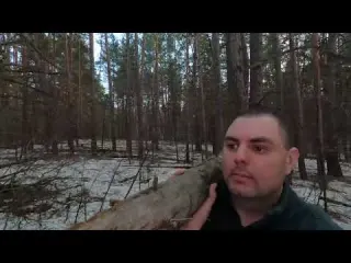 SOLO BUSHCRAFT SPENDING THE NIGHT BY THE CAMPFIRE IN RAIN