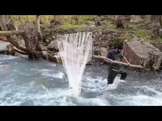 Derede Balık Avı 2 Fishing in the creek