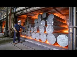 How They Forge 300 TON Rings for Nuclear Reactors Wind
