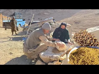 Nomadic life Building a traditional mill with natural