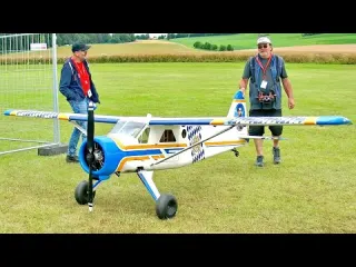 GIGANTIC HUGE RC DHC BEAVER SCALE MODEL AIRPLANE