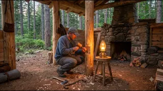 Días Construyendo una Acogedora Casa de Piedra
