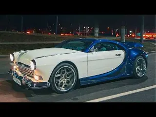 Men Build Custom BUGATTI Using 3 Old Cars How Much Did They