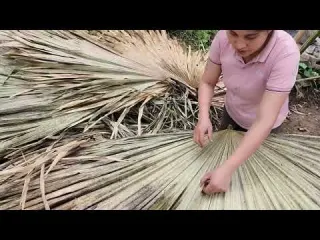 How I Built a Secret Bamboo House Everyday Life in the Wild