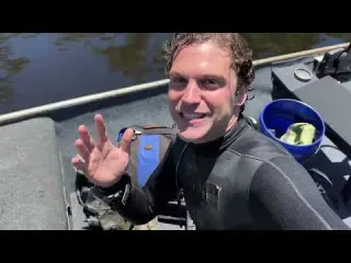 Found Huge Native American Spear Point While Diving River