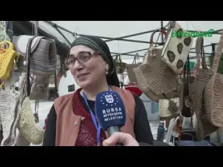 Bursa da Meydan Kadınların pazarı 21 inci kez kuruldu