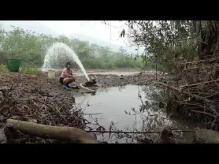 Interesting Fishing Technique Finding Giant Fish on River