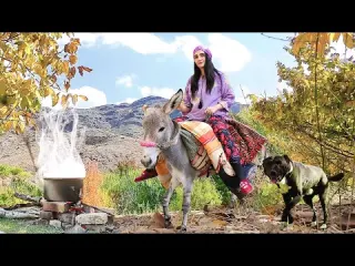 Village Life Iran Girl s Incredible Donkey Riding Iranian