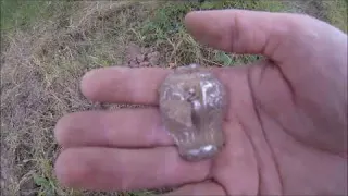 DETECTION DE METAUX un sous bois en argent metal detecting