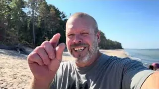 Payday on Lake Superior Beach mining