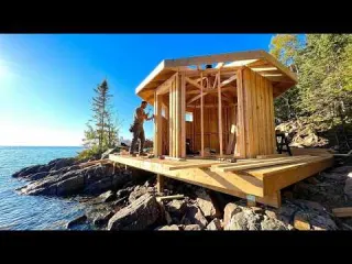 Building a Sauna in the Wild Work Fun and Nature