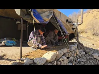 Nomadic Life Rebuilding a Nomadic Tent and the Secret to