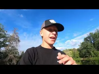 Sight Fishing SMALLMOUTH BASS in a POND Who Put Them Here