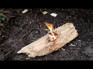 Solo camp in the rain and thunder Making a shelter with a