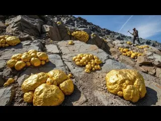 Wow I Can t Believe This Was Real GOLD COVERED MOUNTAIN