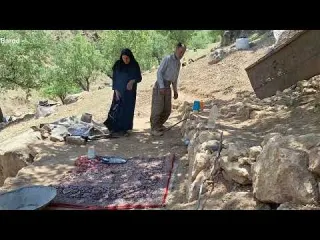 ۱Nomadic old man and old woman a story of kindness and kind