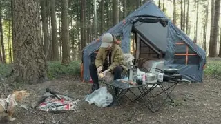 I Wasn t Ready for This Freezing Night Solo Camping With My