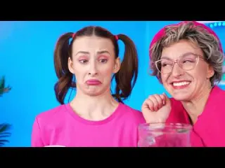 Robot Grandma vs Vampire vs Zombie Cooking Challenge