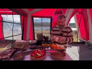 KAR FIRTINASINDA ÇADIRIMIZ KARLAR ALTINDA KALDI