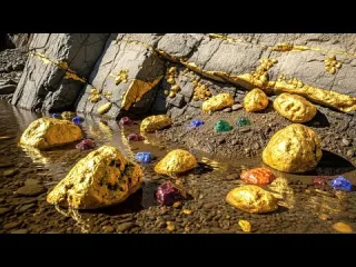 I Can t Believe This Was Real GOLD COVERED MOUNTAIN of