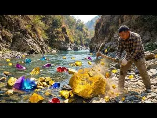 Wow I Can t Believe This Was Real GOLD COVERED MOUNTAIN