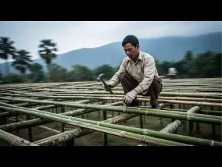 Friends Build Off Grid BAMBOO HOUSE in Just 90 Days Start
