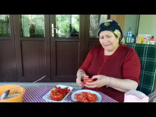 SAÇ KAVURMASI HATİCE HANIMIN ELİNDEN