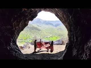 nomadic life Living in a thousand year old cave in the